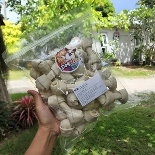 Dogfin กระดูกผูกขาว สำหรับสุนัข ขนาด 500g. และ 1 กิโลกรัม
