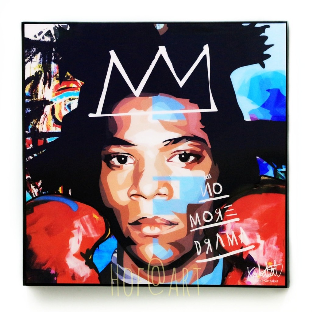 Jean Michel Basquiat #2 ฌอง มิเชล บาสเกีย ศิลปิน Graffiti กราฟฟิตี้  รูปภาพ​ติด​ผนัง​ Pop Art​ กรอบรูป​​ ของขวัญ​ รูปภาพ | Shopee Thailand