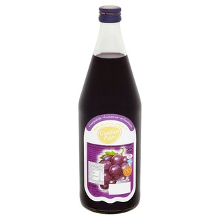 ✨นาทีทอง✨ โกลเด้นแพน น้ำองุ่นสควอช น้ำรสองุ่นเข้มข้น 750มล. Golden Pan Grape Squash Concentrate Grape Flavoured Drink 75