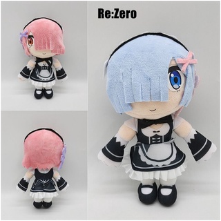 ของเล่นตุ๊กตา Rezero Ram Rem แฮนด์เมด ไม่ซ้ําใคร