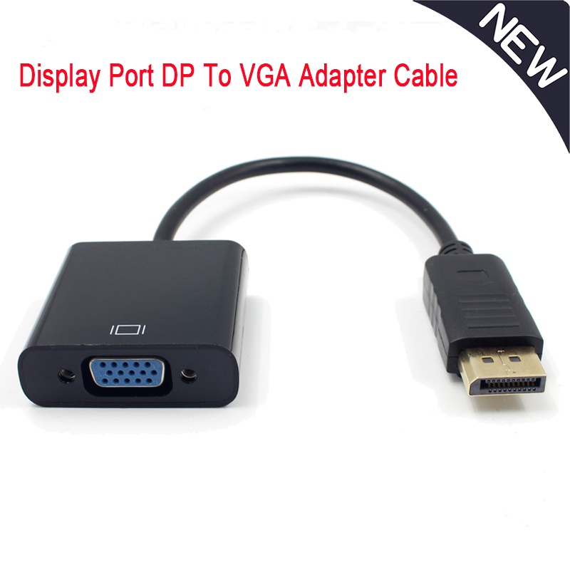 DisplayPort Display Port DP To VGA Adapter Cable Male To Female ...