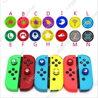 ราคาจอยสติ๊กฝาครอบ Thumb Stick สำหรับ Nintend Switch Oled / Switch  / Switch Lite NS Joy-Con คอนโทรลเลอร์ JoyCon gamepad