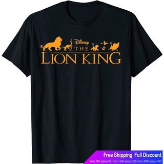 ดิสนีย์ร์ตูนพิมพ์ฤดูร้อน ย์เสื้อยืด Disney The Lion King Official Movie Logo Graphic T-Shirt Disney Team