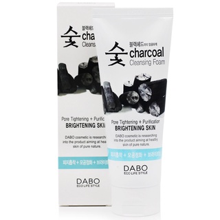 Dabo Charcoal คลีนซิ่งโฟม ผิวกระจ่างใส 150 มล.