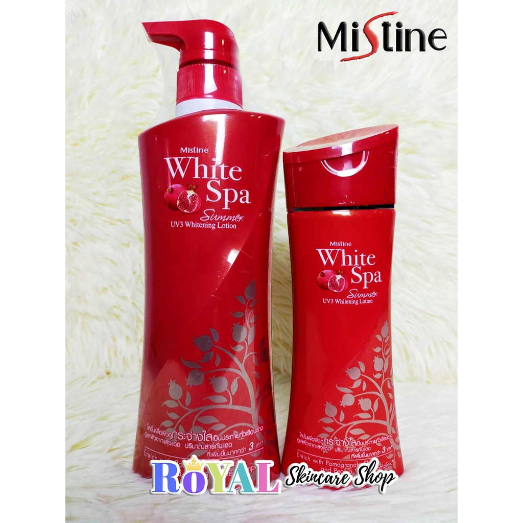 Mistine White Spa SUMMER UV3 Whitening Lotion