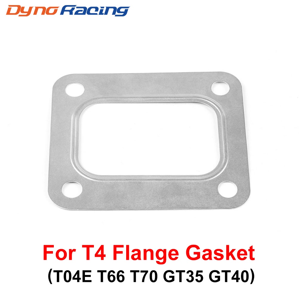 ปะเก็นหน้าแปลนเทอร์โบ T4 4 สลักเกลียว สําหรับท่อไอเสีย T04E T66 T70 GT35 GT40 5 ชิ้นต่อล็อต