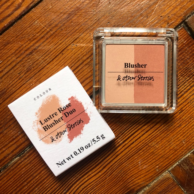 & other stories : lustre Rose Blusher duo