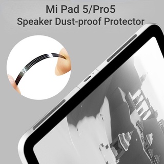 สติกเกอร์ฟิล์มโลหะ ป้องกันฝุ่น กันน้ํา สําหรับติดลําโพง Xiaomi Pad 5 Mi Pad Pro 5