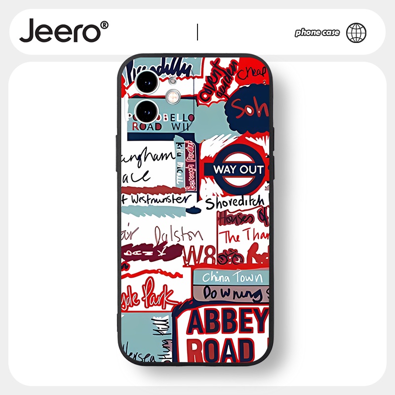 Jeero เคสไอโฟน เคสซิลิโคนนุ่มกันกระแทกการ์ตูนอนิเมะตลก เคสโทรศัพท์ Compatible for iphone 14 13 12 11