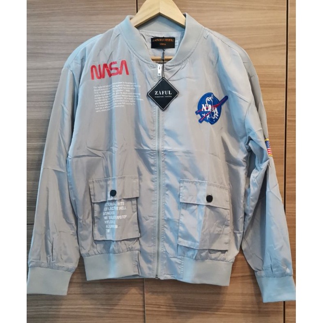 เสื้อแจ็คเก็ต NASA นําเข้า Unisex