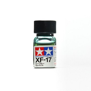 Tamiya Enamel Color 80317 XF-17 Sea Blue (Flat) 45135484 (สี)
