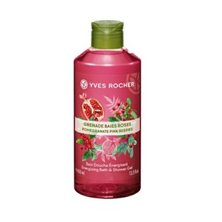 Yves Rocher Energizing Pomegranate PinkBerries Shower Gel 400 ml