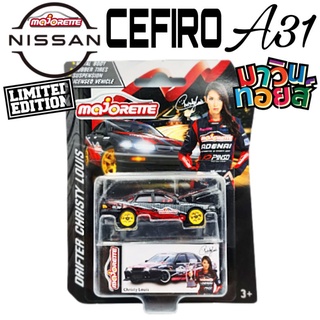 รถเหล็ก มาจอเร็ท ของแท้  majorette diecast Nissan A31 cefiro drift racing cars mawintoys