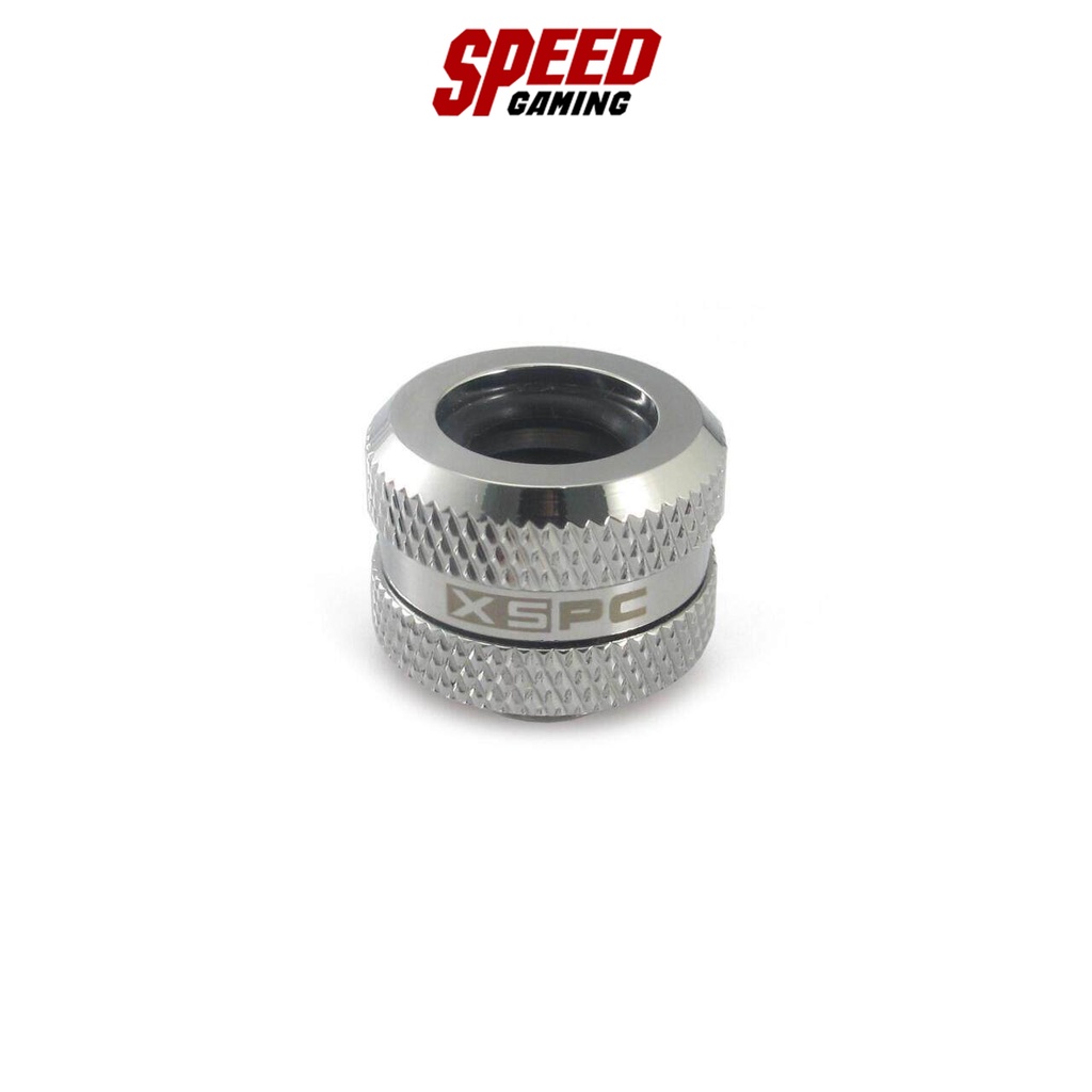 G1/4 TO 14/10MM PETG TRIPLE SEAL (CHROME) WATER COOLING By Speed Gaming