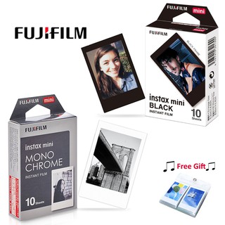 ฟิล์ม Fujifilm Instax Mini Film Instant MonoChrome Mono Film + Black Film Photo Paper 20 แผ่น