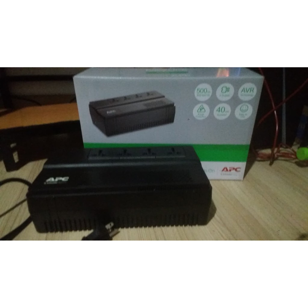 APC UPS (เครื่องสำรองไฟฟ้า) APC BV500I-MS / 300 WATT