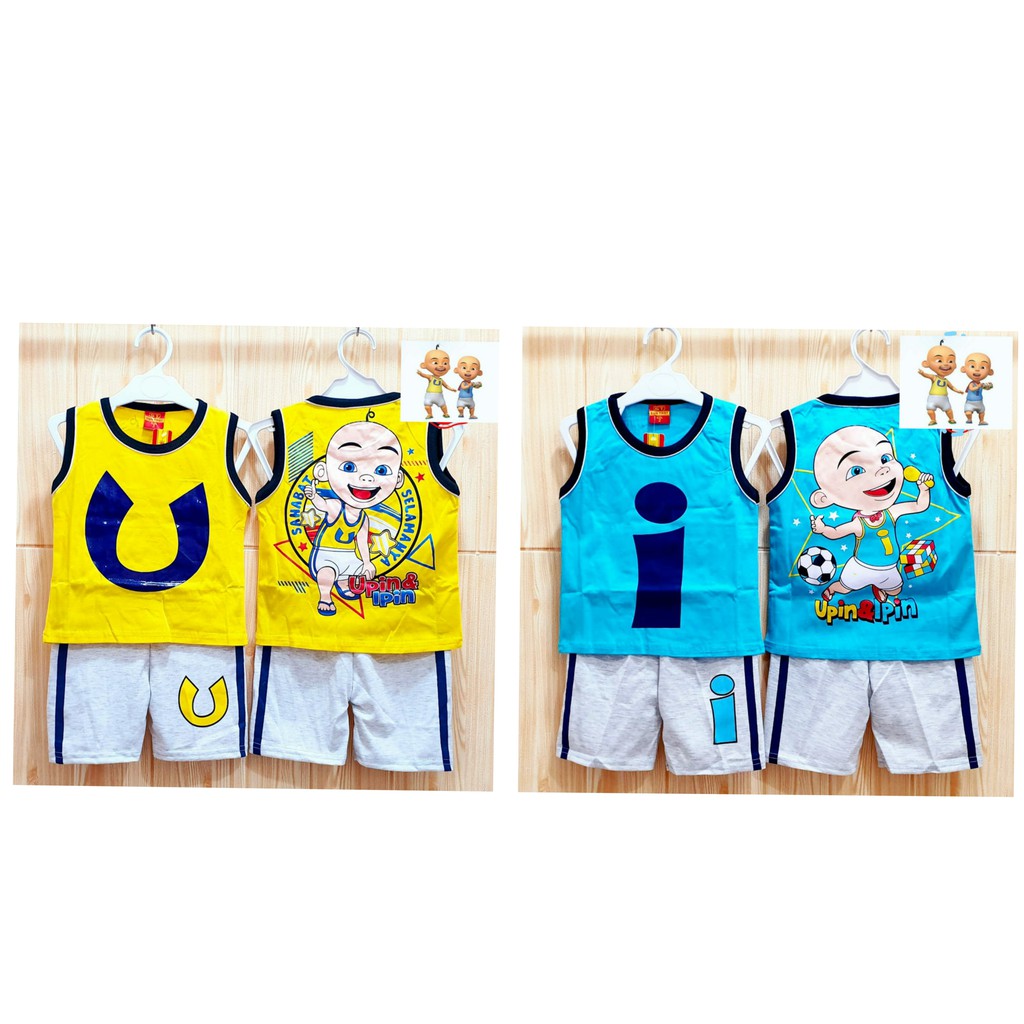 UPIN IPIN SHORT-SLEEVED CHILDRENS SINGLET BOYS CLOTHES UPIN IPIN SINGLET