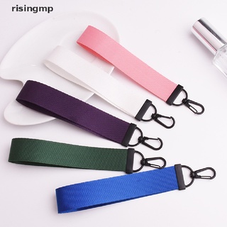 [risingmp] พวงกุญแจริบบิ้น สีพื้น 13 สี พร้อมสายคล้อง สําหรับเคสโทรศัพท์ กระเป๋าสตางค์ ♨ขายดี