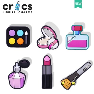 Crocs jibbitz charms ตัวติดรองเท้าแฟชั่น ลายการ์ตูน ดอกไม้ DIY