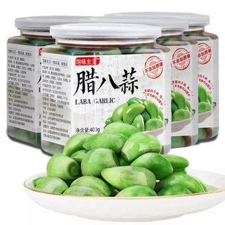 ZEJUN กระเทียม Laba Garlic กระเทียมเขียว กระเทียมเปรี้ยวหวาน 400g Laba Garlic Green Garlic ลดเพิ่ม 80 บาทสาม