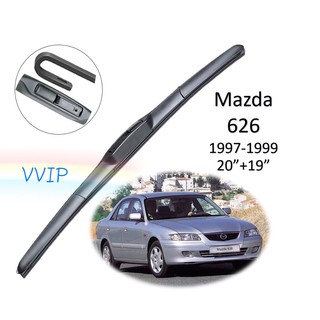 ใบปัดน้ำฝน ก้านปัดน้ำฝน Mazda 626 ปี 1997-1999 ขนาด 20 นิ้ว 19 นิ้ว