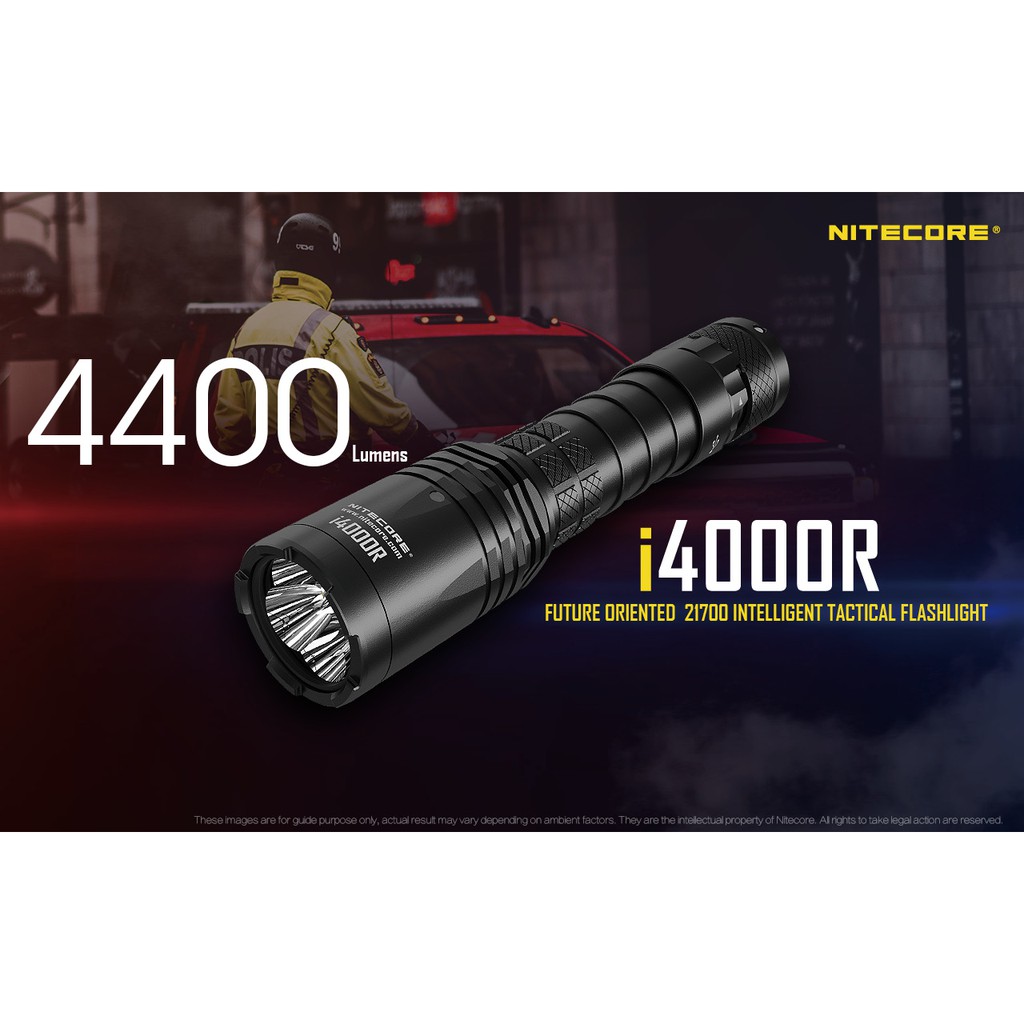 Nitecore I4000R ไฟฉายแรงสูงความสว่าง 4400 Lumens