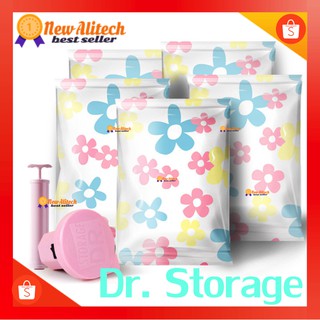 New Alitech JAC Sunflower ✅ส่งไว ✅ราคาถูก Dr.Storage ถุงสูญญากาศ แบบแยกถุง ปั้มไฟฟ้า กระบอกสูบมือ vacuum bag