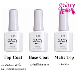 Goay ท๊อปเจลเคลือบด้าน เคลือบแมท Gaoy 10 ml.