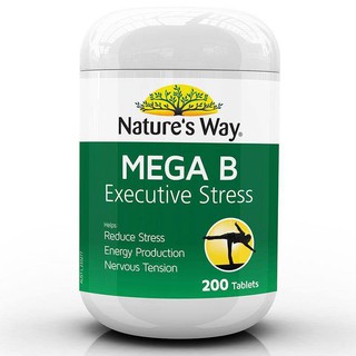 แบรนด์ Natures Way สูตร MEGA B (วิตามินบีรวม)