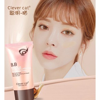 รองพื้นหอยทาก Clever Cat Snail B.B Snail Whitening Blemish Balm Cream