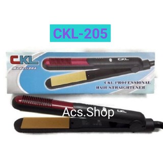 เครื่องหนีบผม CKL รุ่น 205 ที่หนีบผม เครื่องม้วนผม ลอนผม