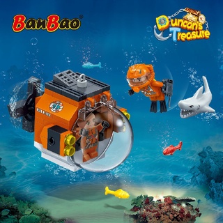 【พร้อมส่ง】LEGO Loz Ocean Adventure BanBao Blocks ของเล่นตัวต่อเลโก้ 7402 เพื่อการศึกษา สําหรับเด็ก