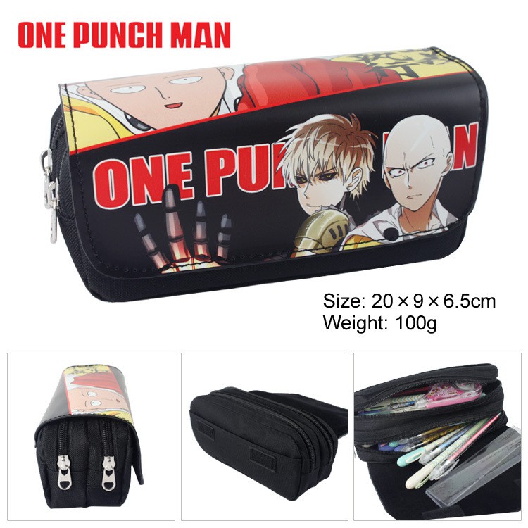 กระเป๋าผ้าใบลายการ์ตูน ONE PUNCH-MAN Saitama and genos