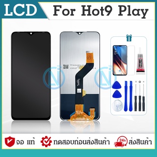 LCD Display​ หน้าจอ infinix Hot 9 play งานแท้ จอ LCD พร้อมทัชสกรีน อินฟินิกซ์ Hot9play  infinix Hot9 play,X680,X680B