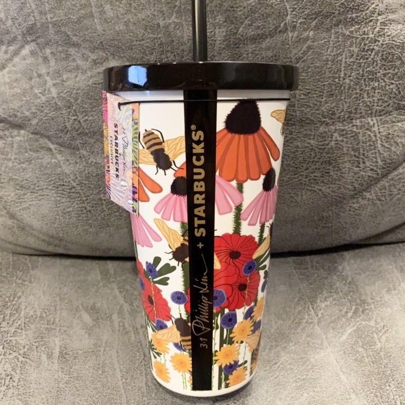 Starbucks Phillip Lim Bee Cold Cup Stainless Steel 16oz