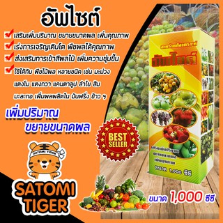 อัพไซด์ ขนาด 1000 ซีซี(1ลิตร) สาหร่ายสังเคราะห์ เพิ่มคุณภาพ สีสด รักษาความสดผลผลิตให้อยู่ได้ยาวนาน ขยายขนาดผล