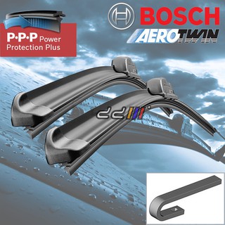 Bosch Aerotwins ใบปัดน้ําฝน สําหรับ Toyota Honda Proton Perodua Mazda Mitsubishi Nissan Hyundai Kia Naza