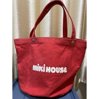 Mikihouse ผ้าแคนวาสหนา มือ2 สภาพดี