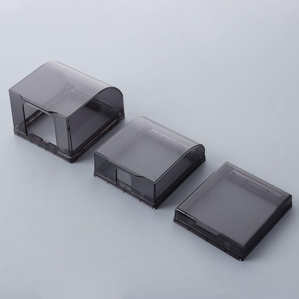 Suhu ฝาครอบสวิตช์ไฟ แบบติดผนัง ป้องกันน้ํากระเซ็น มีกาวในตัว 1 ชิ้น