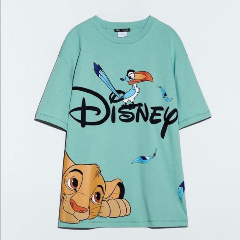 เสื้อยืด The Lion King / ZR simba เสื้อยืด / Top / za*ra x disney / เสื้อยืดผู้หญิง / เสื้อยืดผู้ชาย