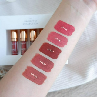 MYCA THE PROJECT Z COLLECTION LIP SET ไมก้า โปรเจ็ค Z เซ็ตลิปสติก 5 ชิ้น เนื้อแมทท์