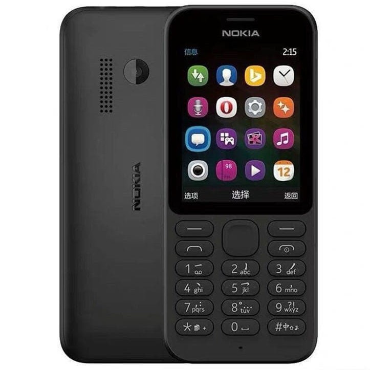 โทรศัพท์มือถือ โนเกียปุ่มกด NOKIA PHONE 215   (สีดำ) จอ2.4นิ้ว 3G/4G ลำโพงเสียงดัง รองรับทุกเครือข่าย 2021ภาษาไทย-อังกฤษ