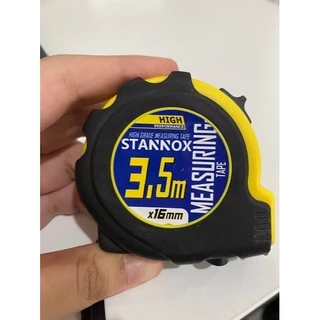 ถูกที่สุดใน Shopee STANNOX คุณภาพดี เกินราคา ตลับเมตร 5 เมตร STANNOX (สแตนน็อกซ์) ตลับเมตรหุ้มยาง หนาอย่างดี ราคา ต่อตัว