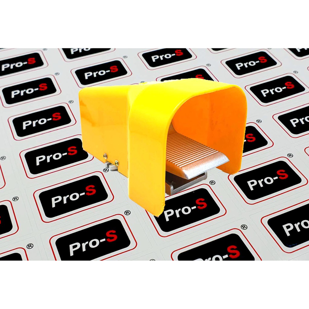 Pro-S 4F210-08G 5/2 ทิศทางวาล์วเท้าเหยียบนิวเมติกพร้อมฝาครอบป้องกัน