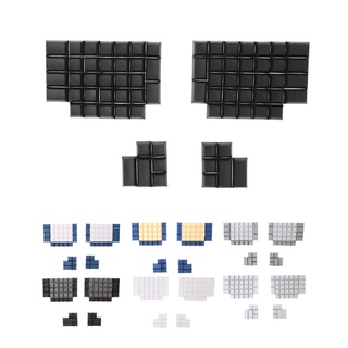 Quu Pbt ปุ่มกดคีย์บอร์ดเปล่า DSA สําหรับคีย์บอร์ดเล่นเกม Ergodox DSA Profile