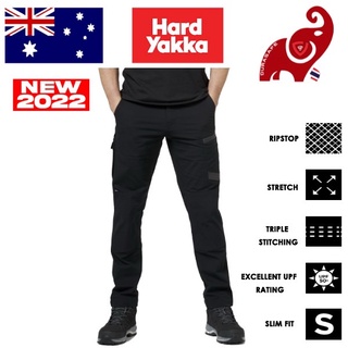 กางเกง Work Wear HARD YAKKA G02441 Raptor Active Pant Black