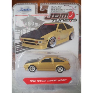 โมเดลรถ ​Jada JDM Tuners​ 1986 AE86 (toyota trueno)