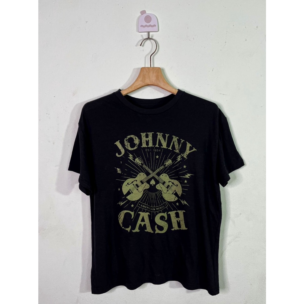 Vintage Shirt เสื้อวง Johnny Cash