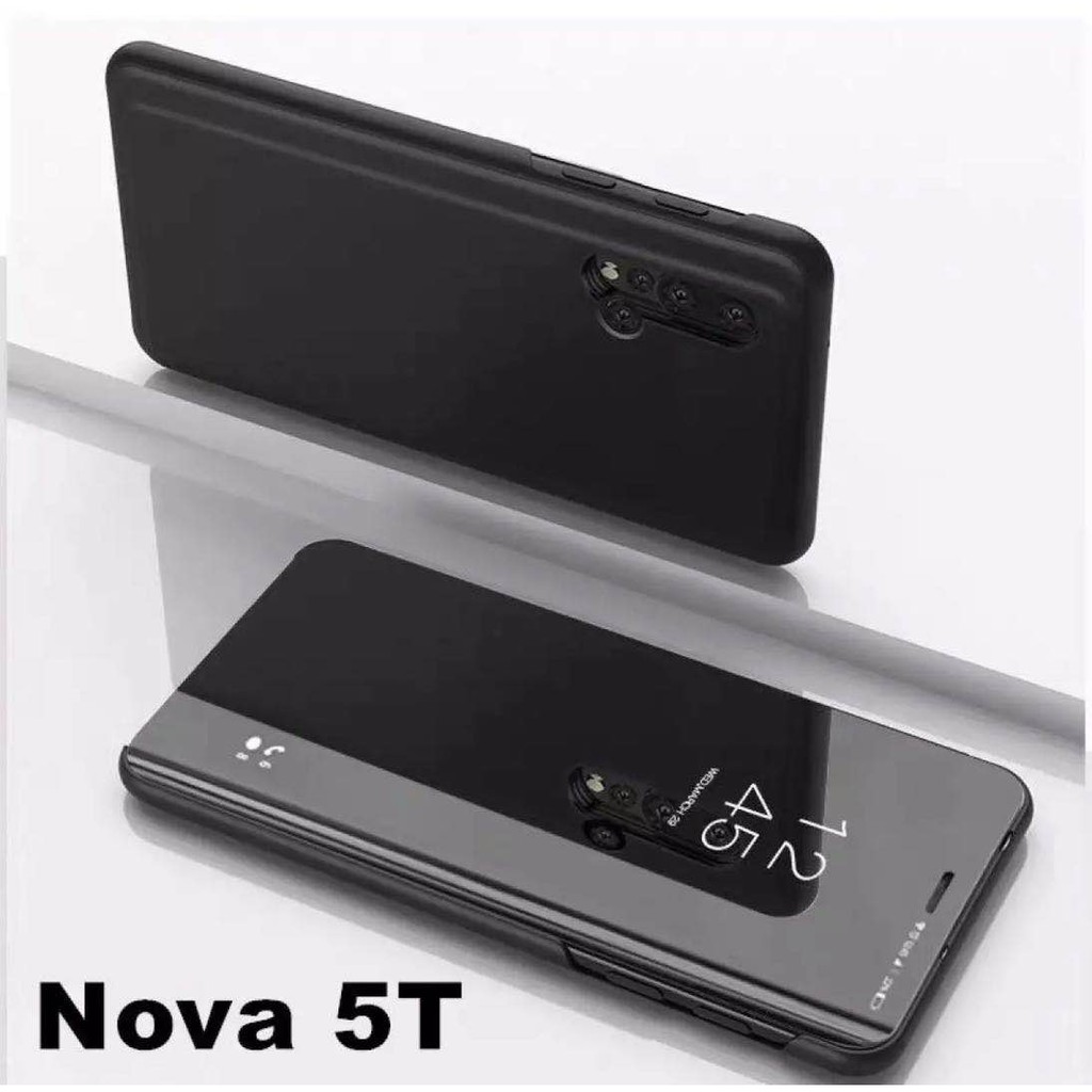[ส่งจากไทย] เคสเปิดปิดเงา Case Huawei Nova 5T เคสหัวเว่ย โนว่า5T Nova5T Smart Case เคสฝาเปิดปิดเงา สมาร์ทเคส เคสตั้งได้