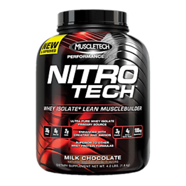 เวย์โปรตีน NITRO-TECH® PERFORMANCE SERIES ขนาด 4 lbs.